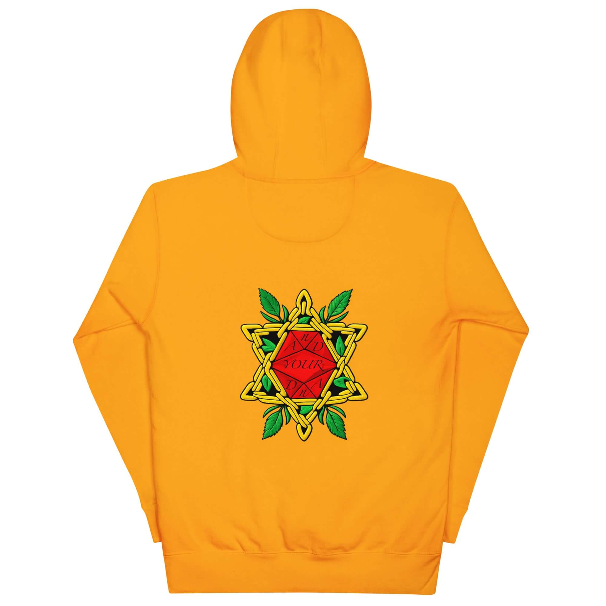 Hoodie Divitia unisex streetwear with vibrant back design and comfort-fitted hood, perfect for a stylish upgrade.